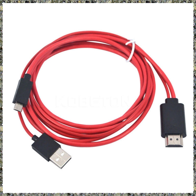 Dây cáp chuyển đổi Micro USB sang HDMI 1080P HD TV dành cho điện thoại Android