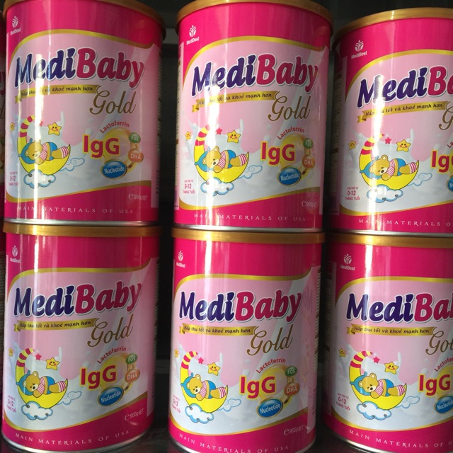 Medi baby 900g date mới