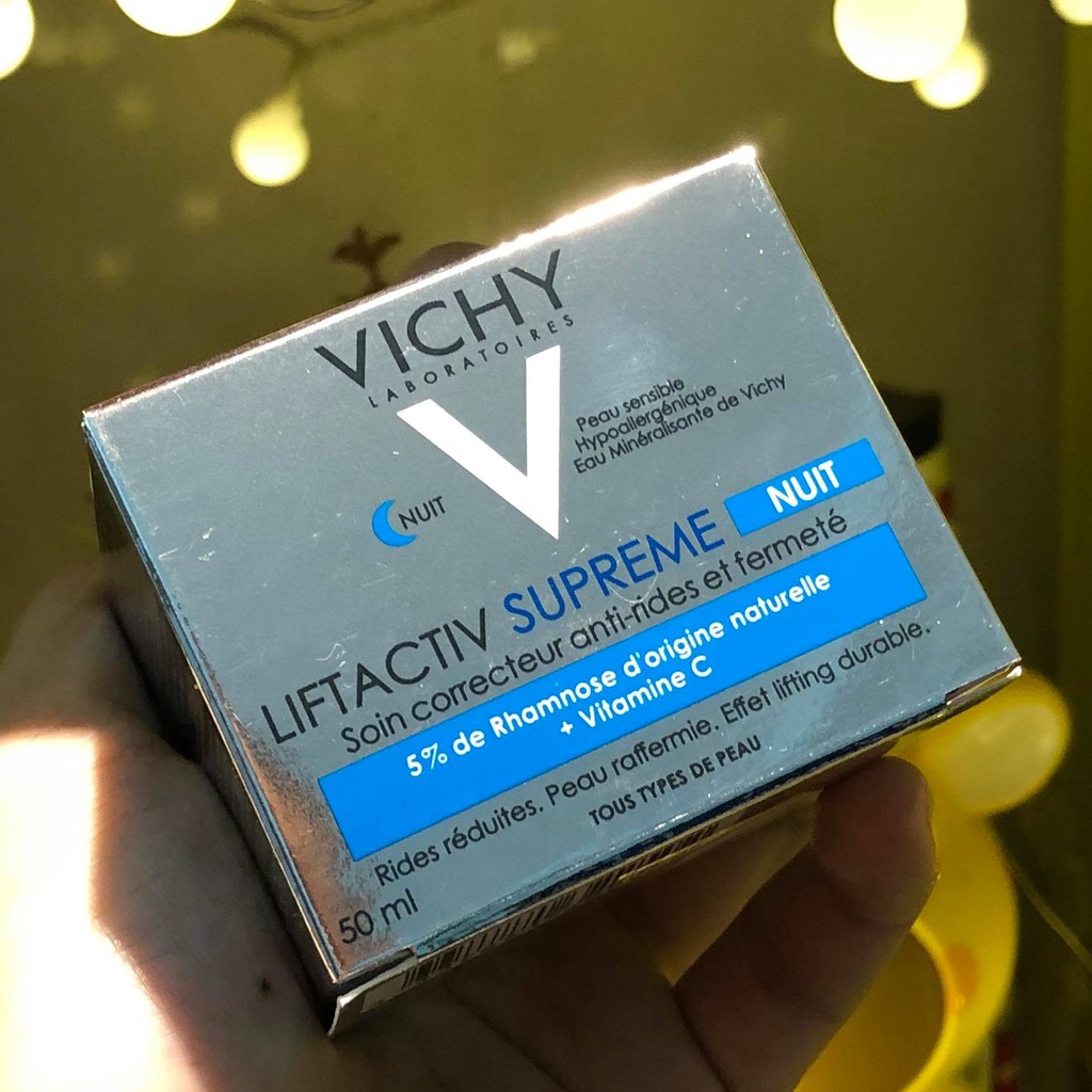 KEM MỜ NẾP NHĂN BAN ĐÊM VICHY LIFTACTIV SUPREME NIGHT CHỐNG LÃO HÓA HIỆU QUẢ