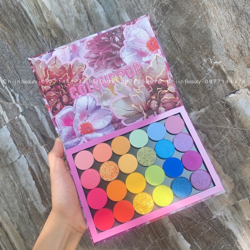 Bill Mỹ - Bảng phấn mắt Colourpop She's A Rainbow EyeShadow Palette ChiinBeauty