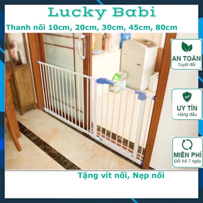 Thanh chắn cầu thang, thanh chắn cửa, chắn hành lang - bảo vệ an toàn cho bé yêu  KHÔNG CẦN KHOAN TƯỜNG