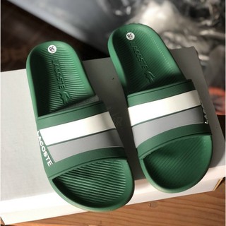 Dép lê thể thao 𝗟𝗔𝗖𝗢𝗦𝗧𝗘 , dép quai ngang nam nữ unisex có box - Ts store dép