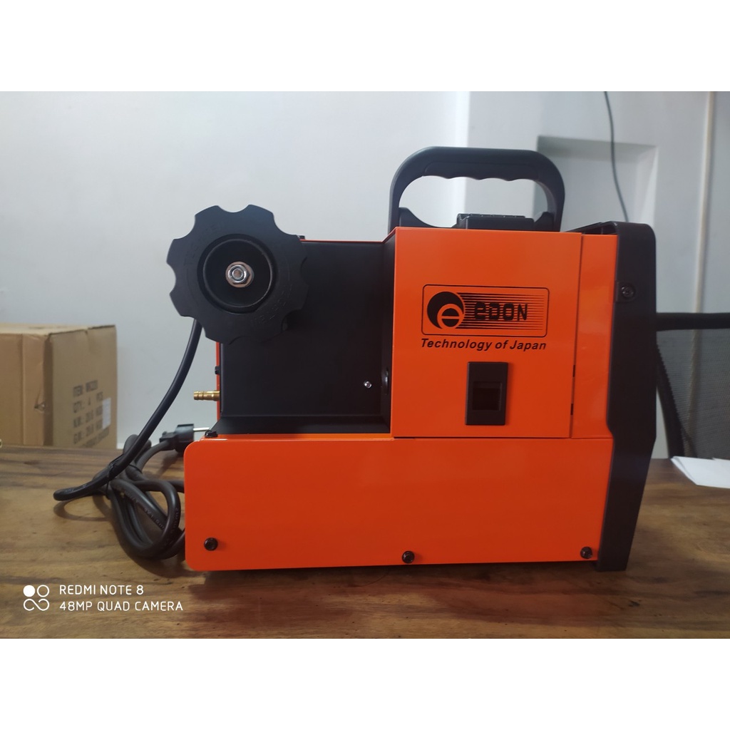 Máy hàn MIG dùng cả cuộn 1kg và 5 kg - EDON 220E - Dây MIG rời 3 m cho anh em thợ và gia đình