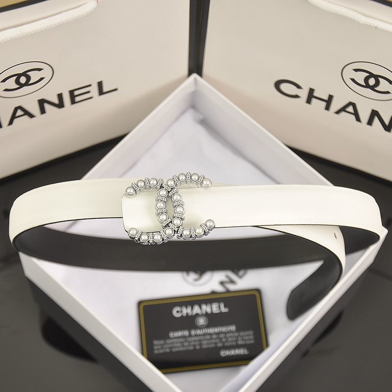 Thắt Lưng Khóa Cài In Chữ Chanel Phong Cách Hàn Quốc Dễ Phối Đồ Thời Trang Cho Nữ