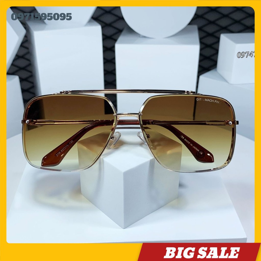 Mắt Kính Cao Cấp NAM NỮ ⚜️FREESHIP⚜️- Kính Mắt Nam Dita Mach - Hàng Unisex - Chống UV400 - Hàng Cao Cấp