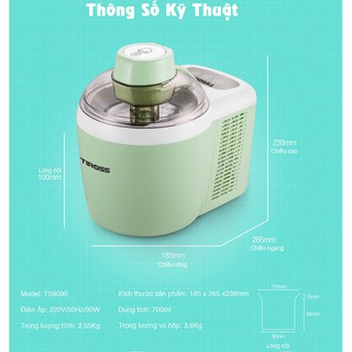 Máy làm kem Tiross TS9090
