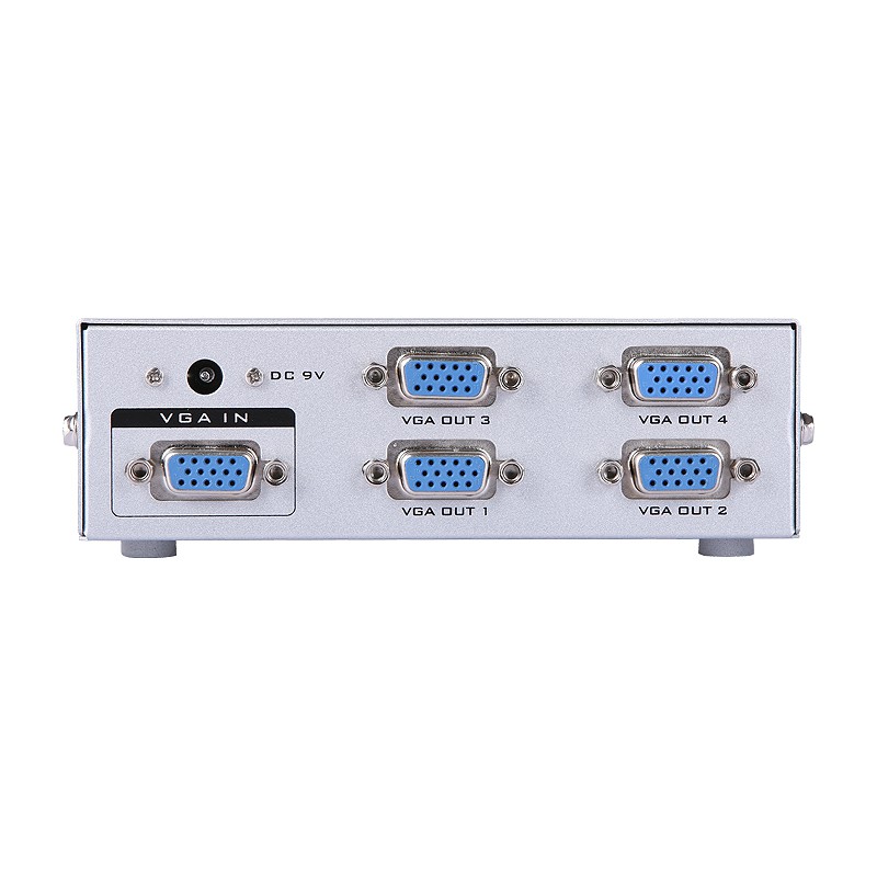 Bộ chia màn hinh VGA splitter 1 ra 4 (Xám)