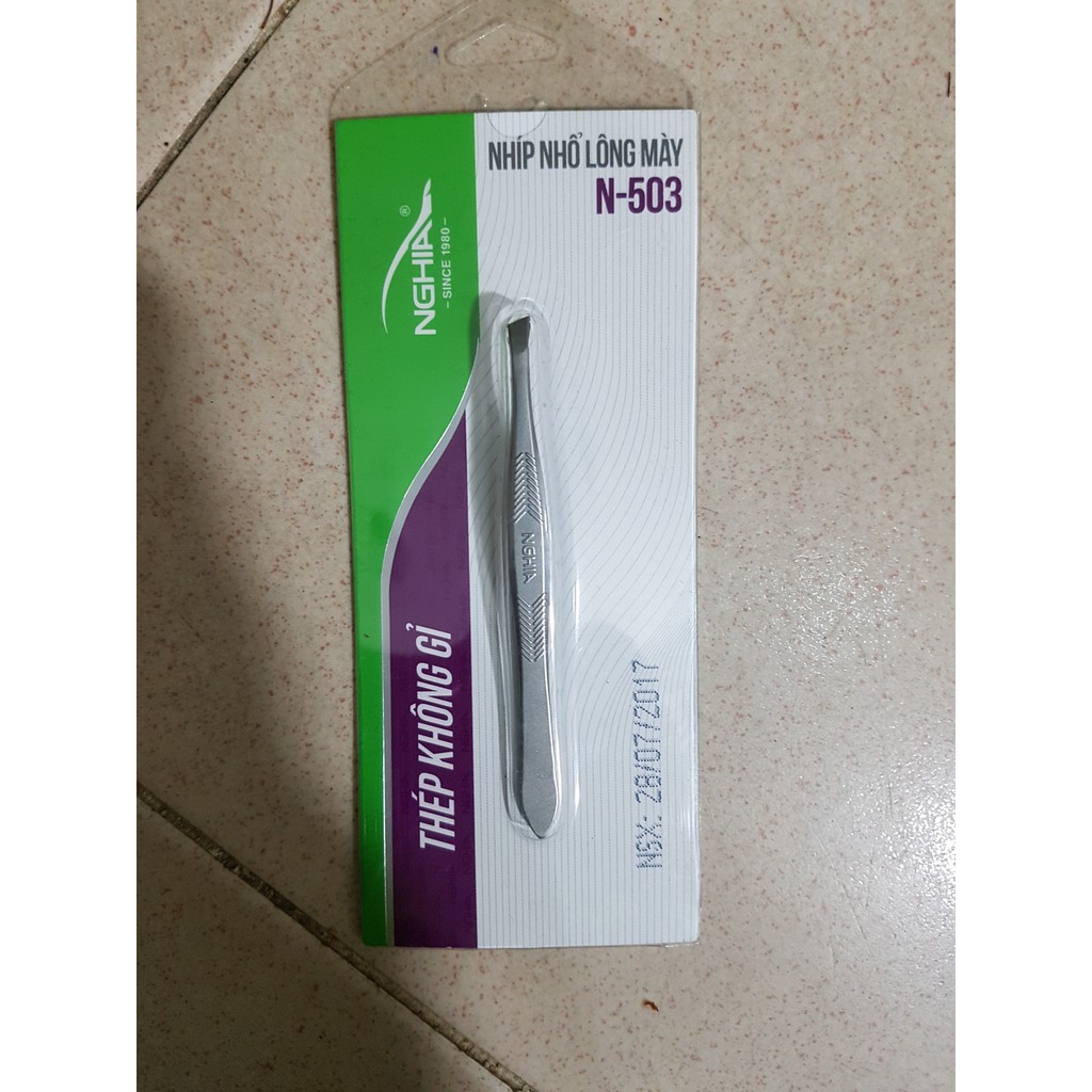 Nhíp Cao Cấp N503 - Kềm Nghĩa 100% Chính Hãng,