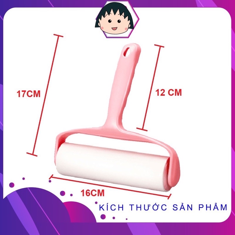 Cây lăn bụi đa năng làm sạch quần áo, sofa, lông chó mèo, ga giường