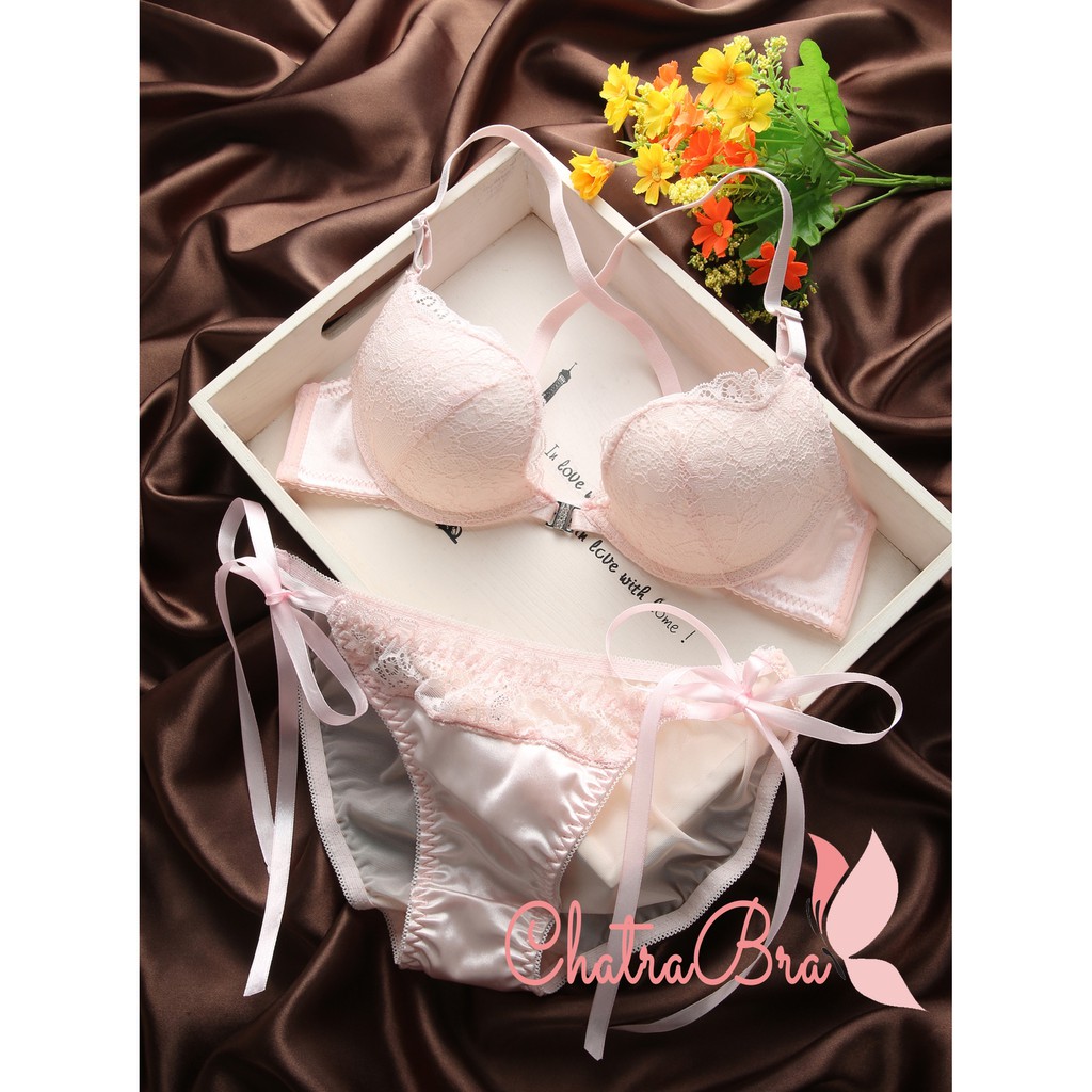 [Freeship 50k] BỘ ĐỒ LÓT CÚP NỮA NGỰC CÀI TRƯỚC NÂNG NGỰC