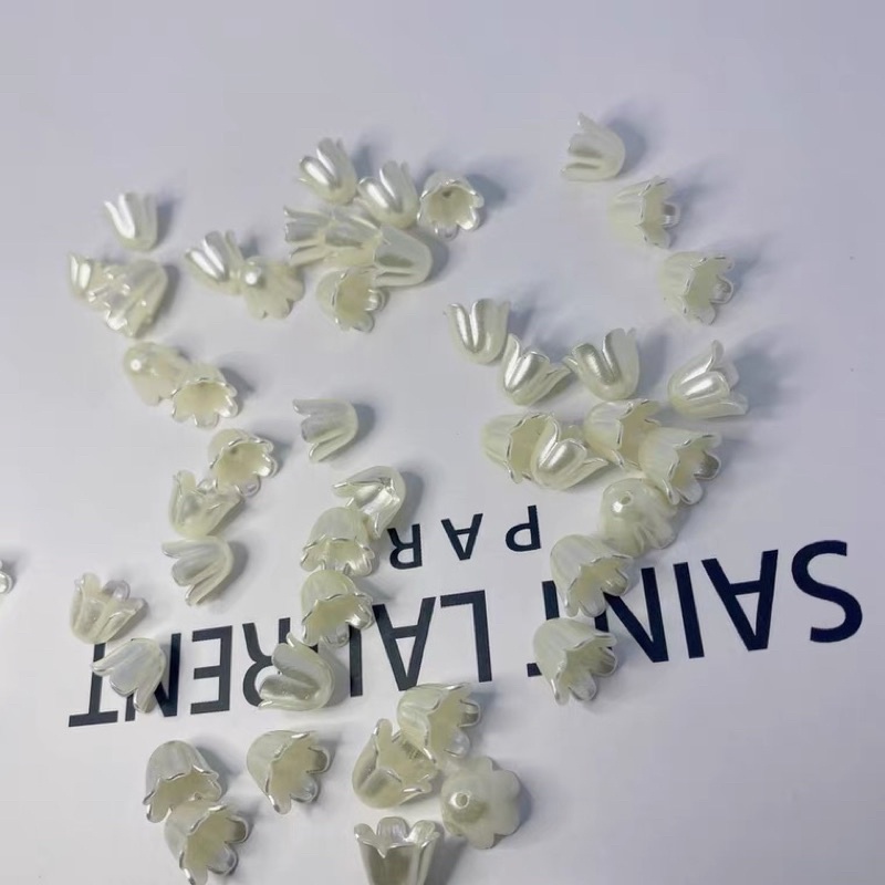 10 Hạt Linh Lan Chất Liệu ABS 10mm