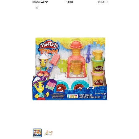 (Xả Lỗ)(Giá gốc 529k) Đồ chơi Play-Doh Xe Kem Sắc Màu Playdoh B3417 chính hãng Hasbro