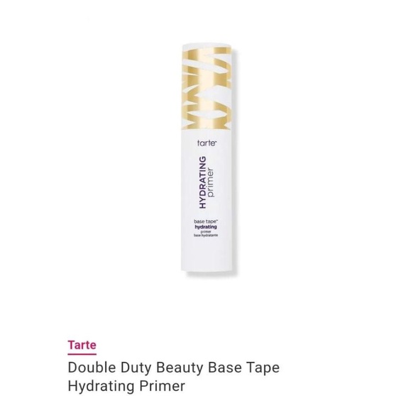 Kem lót dưỡng ẩm Tarte Double duly beauty base tape Hydrating Primer