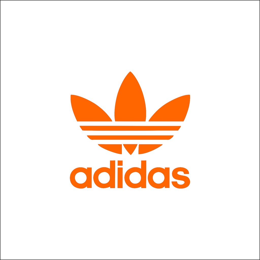 Hình ủi , hình ép nhiệt - Logo Adidass 3 lá in ngực  nhiều màu