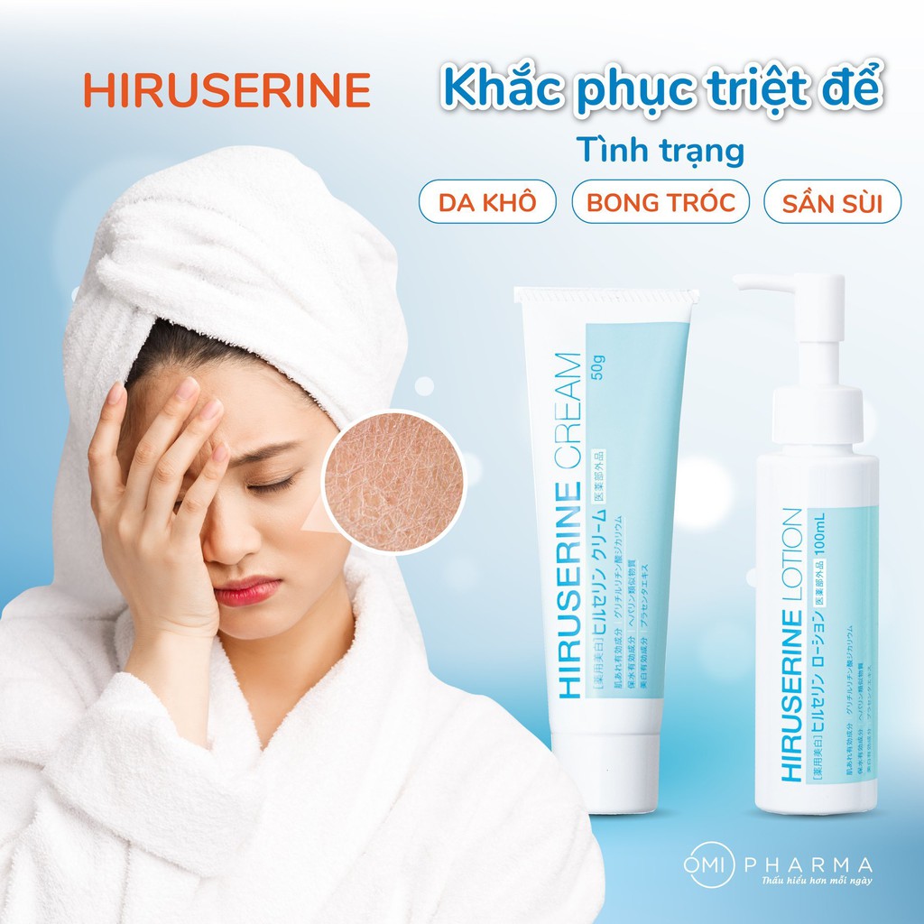 Sữa Dưỡng Mềm Mịn Và Làm Trắng Da Hiruserine Lotion (100ml)