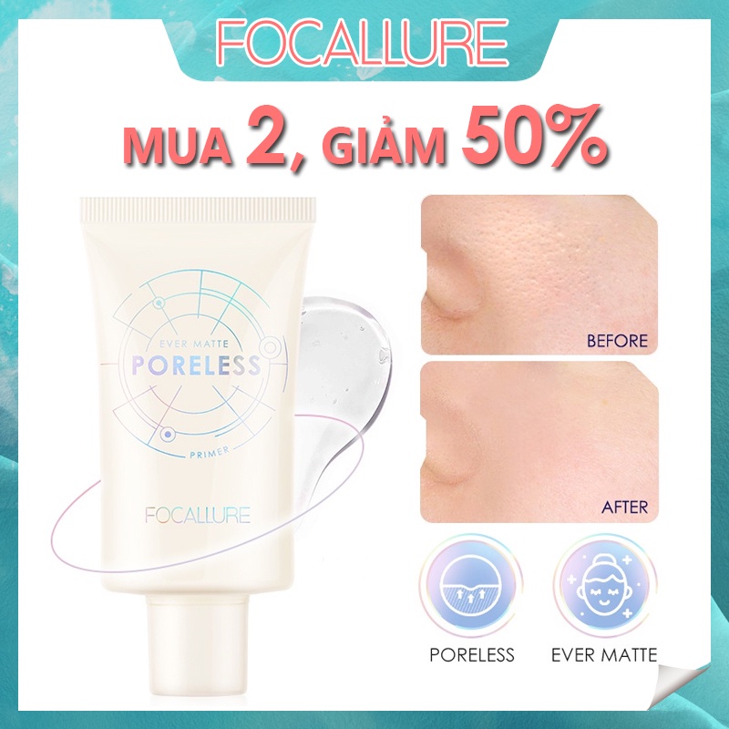 Kem lót Focallure điều dầu làm sáng da