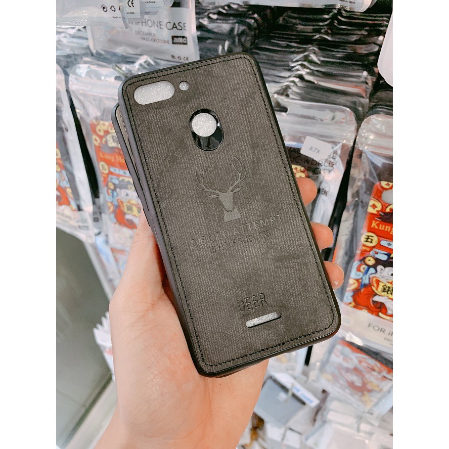 [Freeship toàn quốc từ 50k] ỐP LƯNG XIAOMI REDMI 6 ỐP DẺO JEAN CAO CẤP KHẮC HÌNH NAI VIỀN CHỈ