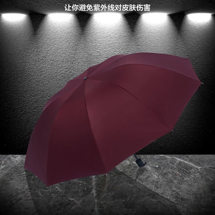 Dù Gấp Hai Lớp Bằng Vinyl Cỡ Lớn Dành Cho Nam Và Nữ