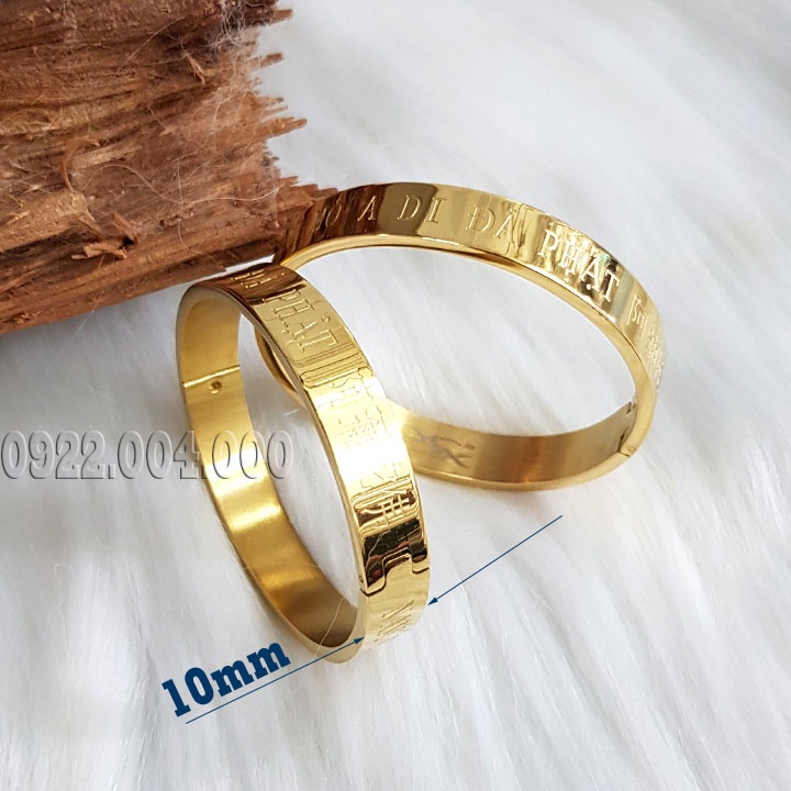 Vòng tay a di đà phật, vòng bảng lớn khắc chữ adidaphat.