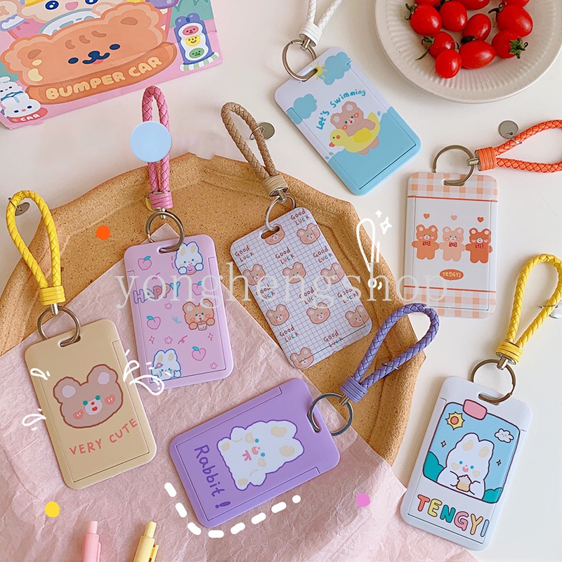 Túi Đựng Thẻ ID Có Dây Đeo Thời Trang Ốp