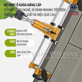 Bộ Dụng Cụ Phay Khóa Cửa Cenray