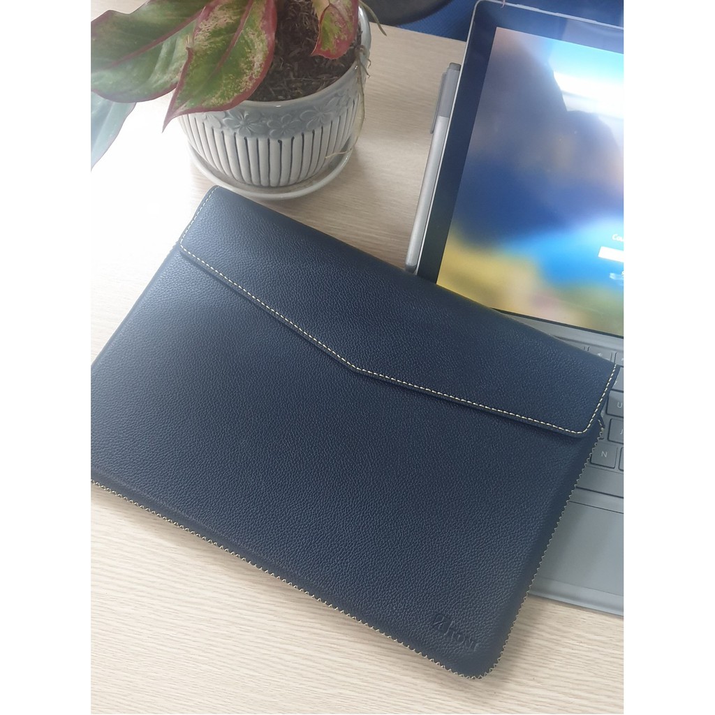 Bao Da Thật 12.9~ 13" Cho MacBook, Surface và Laptop Thương Hiệu Toni