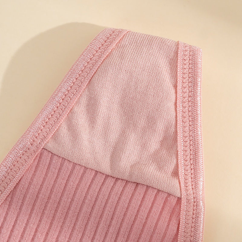 Quần lót lọt khe chữ T ECMLN bằng cotton cạp cao gợi cảm cho nữ