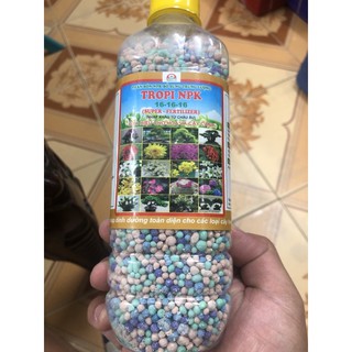 Phân bón bổ sung trung lượng Tropi NPK 16-16-16 ☘️