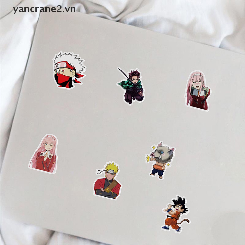 Bộ 50 Miếng Dán Graffiti Trang Trí Laptop Ván Trượt yancrane2.vn