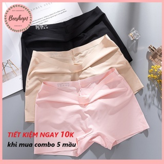 Quần lót su đúc, quần mặc trong váy mềm mịn không lộ viền siêu mát QS105