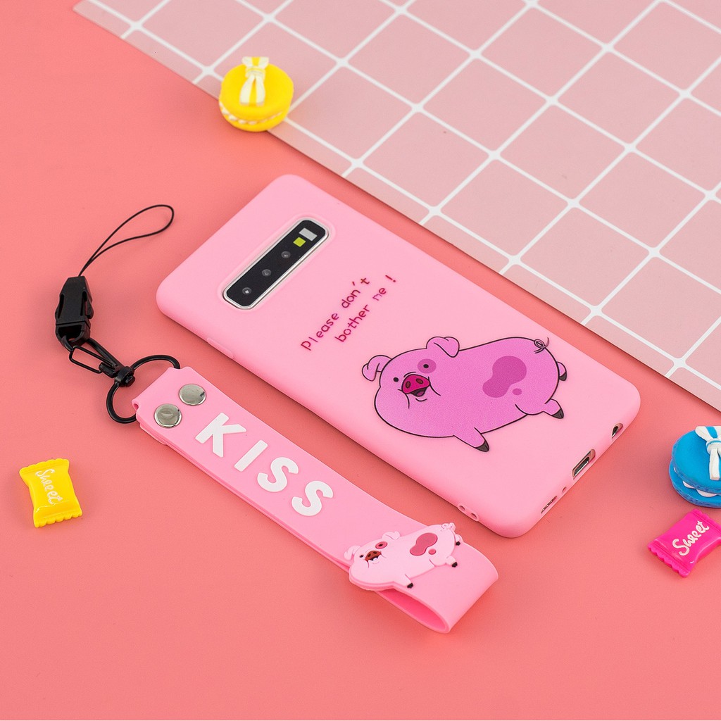 Ốp điện thoại bằng tpu hình gấu đáng yêu dành cho Samsung Note 8 S10 Plus S10e S10 5G | BigBuy360 - bigbuy360.vn