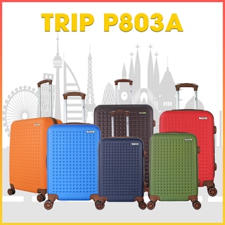 Vali nhựa dây kéo xách tay size cabin 20inch TRIP P803A, bảo hành 5 năm
