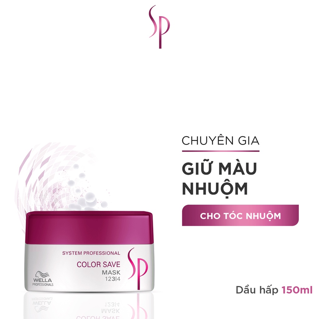 Combo Gội Xả Hấp SP Color Save Dành Cho Tóc Nhuộm, Giúp Bảo Vệ Lớp Màu Đẹp 650ml - 2400ml