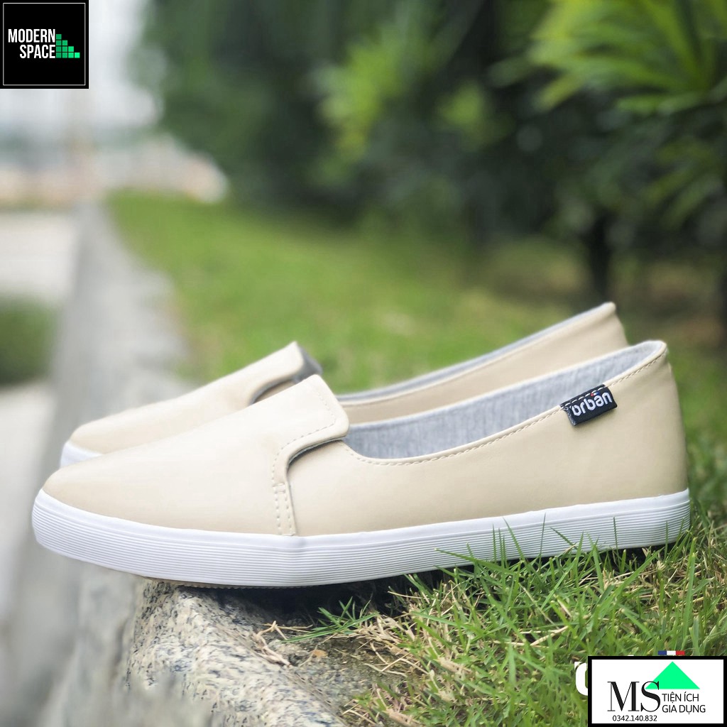 (GIÀY NỮ UDA) Giày da nữ Slip-on cao cấp Urban UL1930 [CHÍNH HÃNG]