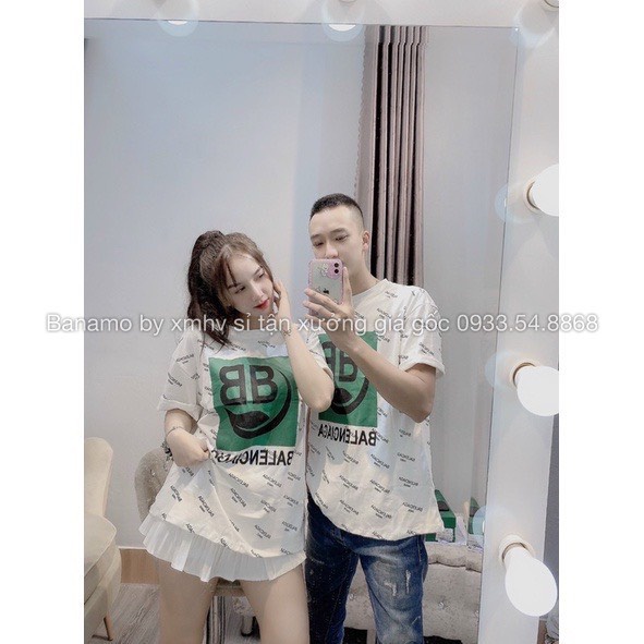 Áo thun unisex  basic TEE phom rộng tay lỡ dành cho nam nữ áo phông BB 3117