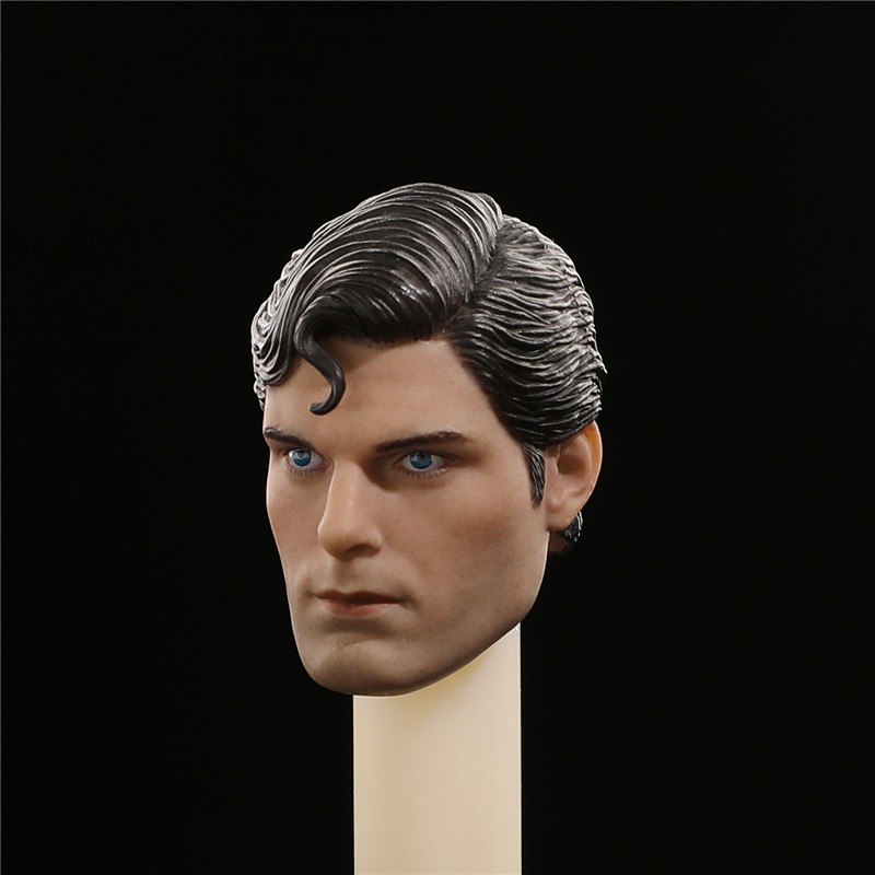 Mô Hình Đầu Nhân Vật Siêu Nhân Christopher Reeve Tỉ Lệ 1/6 12"