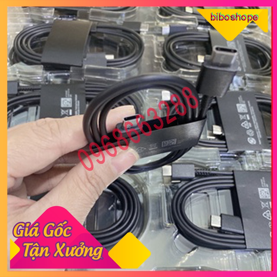 🚀Free ship🚀Dây Sạc Samsung Đầu Type C Sạc Nhanh Note 10 Note 20 S20 S20 Plus A71 S21 S21 Ultra zin Hãng🚀Free ship🚀