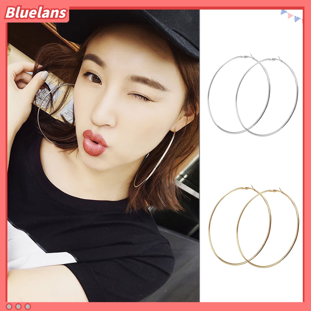 Đôi Bông Tai Khoen Tròn Thời Trang Cho Nữ