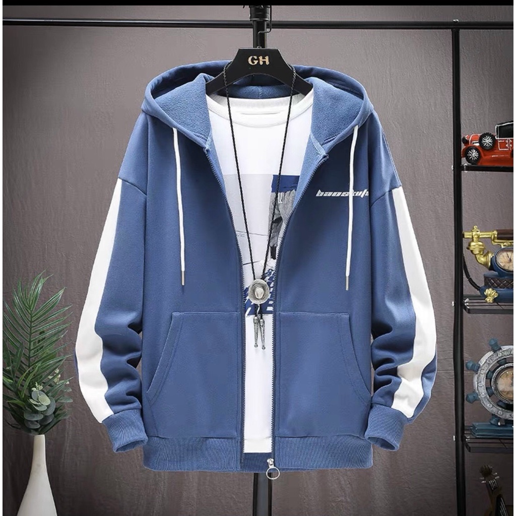 ÁO KHOÁC BOMBER CHẤT NỈ DÀY BÔNG CHỐNG NẮNG FORM RỘNG PHONG CÁCH CHÂU Á