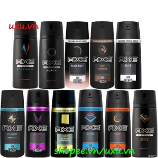Xịt Khử Mùi Axe 150ml Với Nhiều Hương Thơm Giúp Bạn Dễ Lựa Chọn Hơn, Với uxu.vn Tất Cả Là Chính Hãng.
