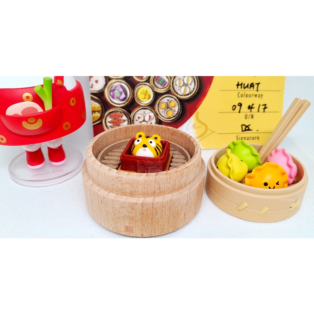 Keycap artisan nút bàn phím nghệ thuật dành cho bàn phím cơ mẫu bánh bao dimsum - Chính hãng Cantoclicks