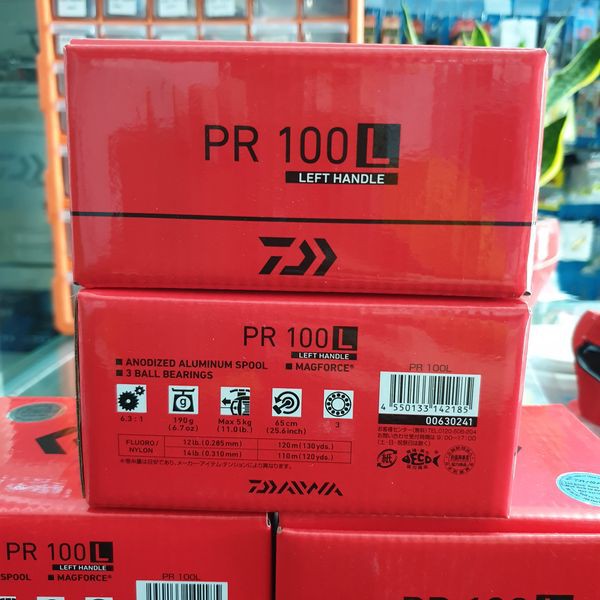 MÁY CÂU DAIWA PR 100L / PR100L / PR 100 / PR100 máy tay trái / tay phải