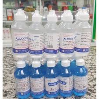 Combo 10 Chai Mini 60ml xanh , cồn 70 / con 70 do