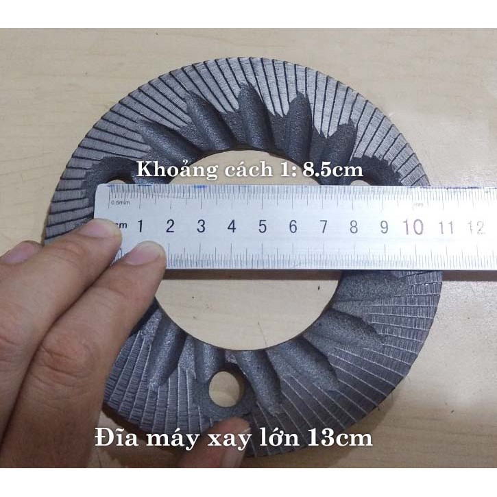 Cặp đĩa máy xay cà phê công nghiệp - loại đĩa lớn 13cm