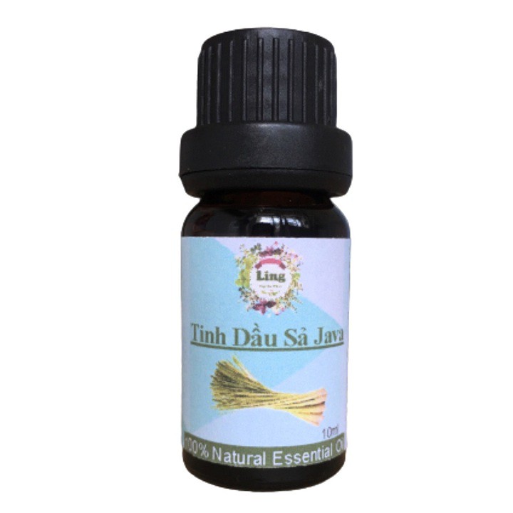 Combo 10 chai Tinh dầu Sả Java 10ml Thiên Nhiên Nguyên Chất 100% khử mùi, xông phòng