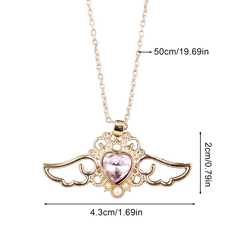 Vòng Cổ Choker Họa Tiết Hoạt Hình Thủ Lĩnh Thẻ Bài Sakura Đáng Yêu