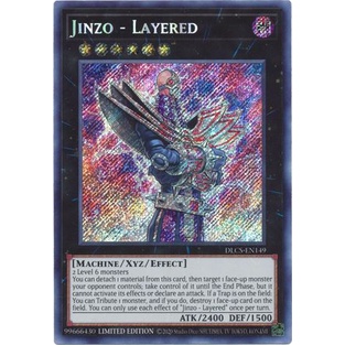 Thẻ bài Yugioh - TCG - Jinzo - Layered / DLCS-EN149'