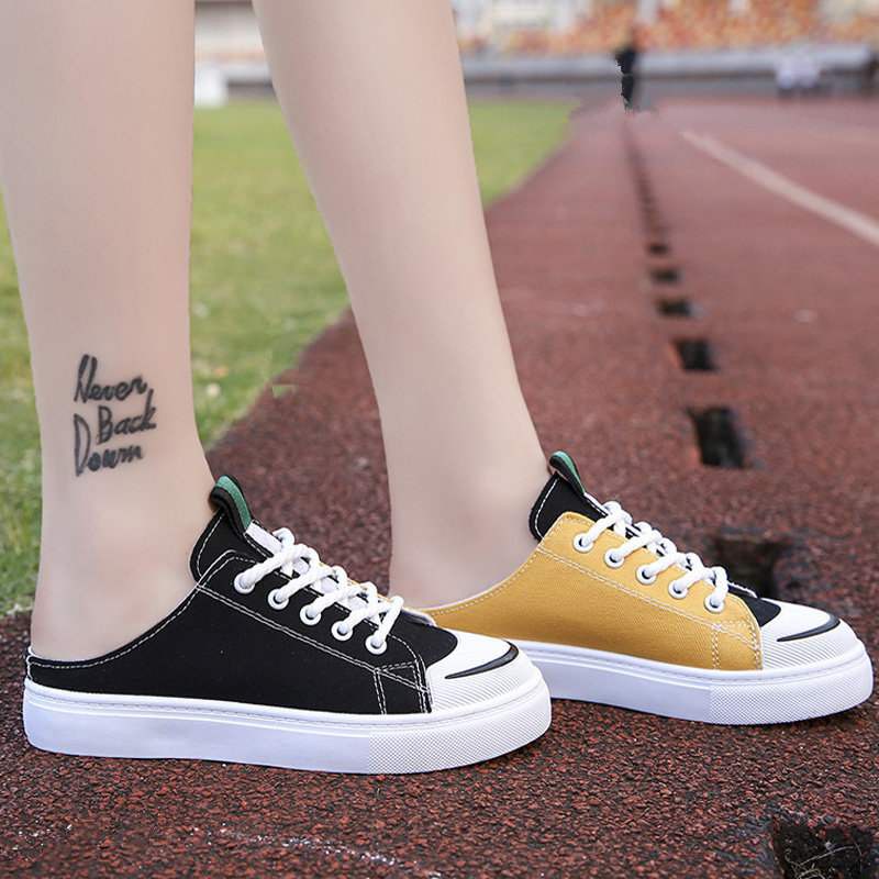 Giày sục thể thao ulzzang phối mầu 166 | BigBuy360 - bigbuy360.vn