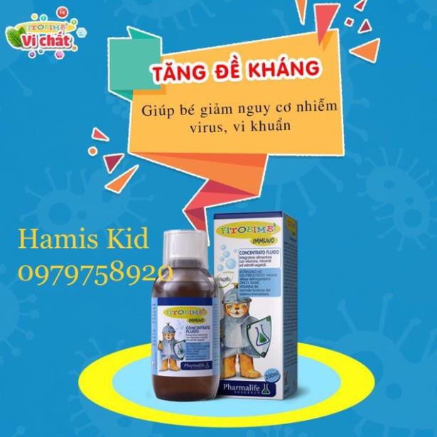 [GIÁ GỐC] IMMUNO fitobimbi - Thảo dược tăng đề kháng cho bé yêu - Chai 200ml