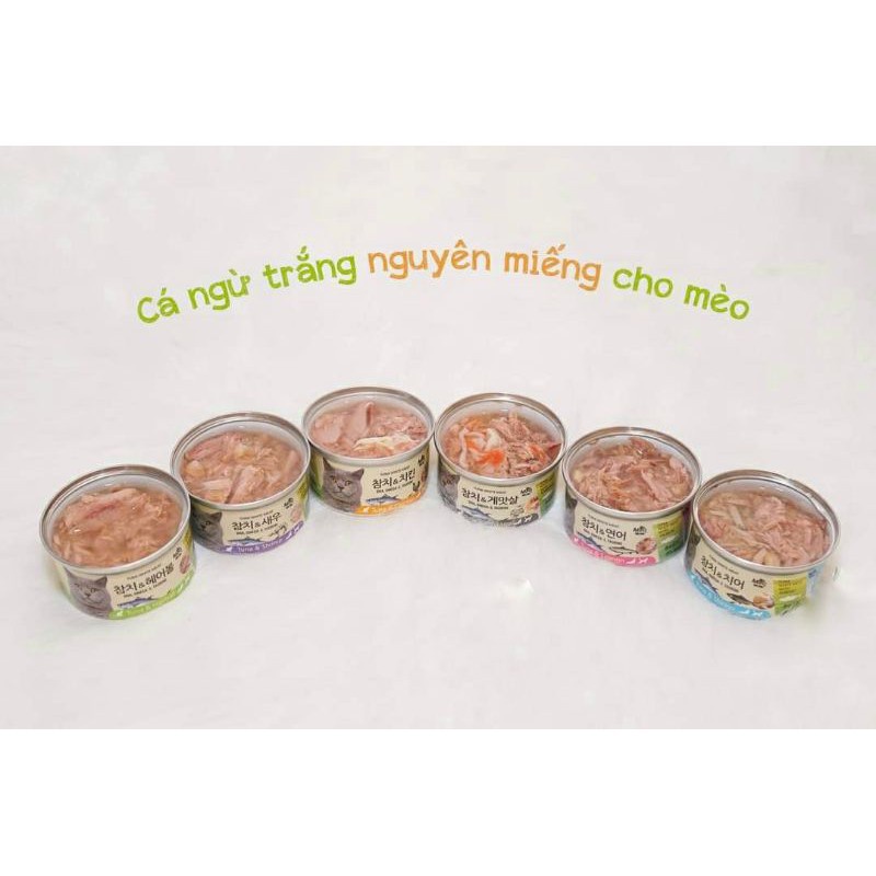 [BÁN SỈ] Pate cho mèo - Meowow  lon 80g - Hàng Thái Lan - giao vị ngẫu nhiên